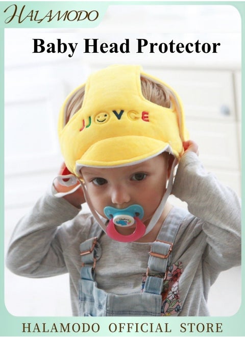 Baby Head Protector Baby Infant Toddler Helmet for Crawling Walking Running No Bumps and Soft Cushion Adjustable Protective Cap Infant Baby Safety Headguard Toddler Helmets for 6-12 Months 1-2 Years Old