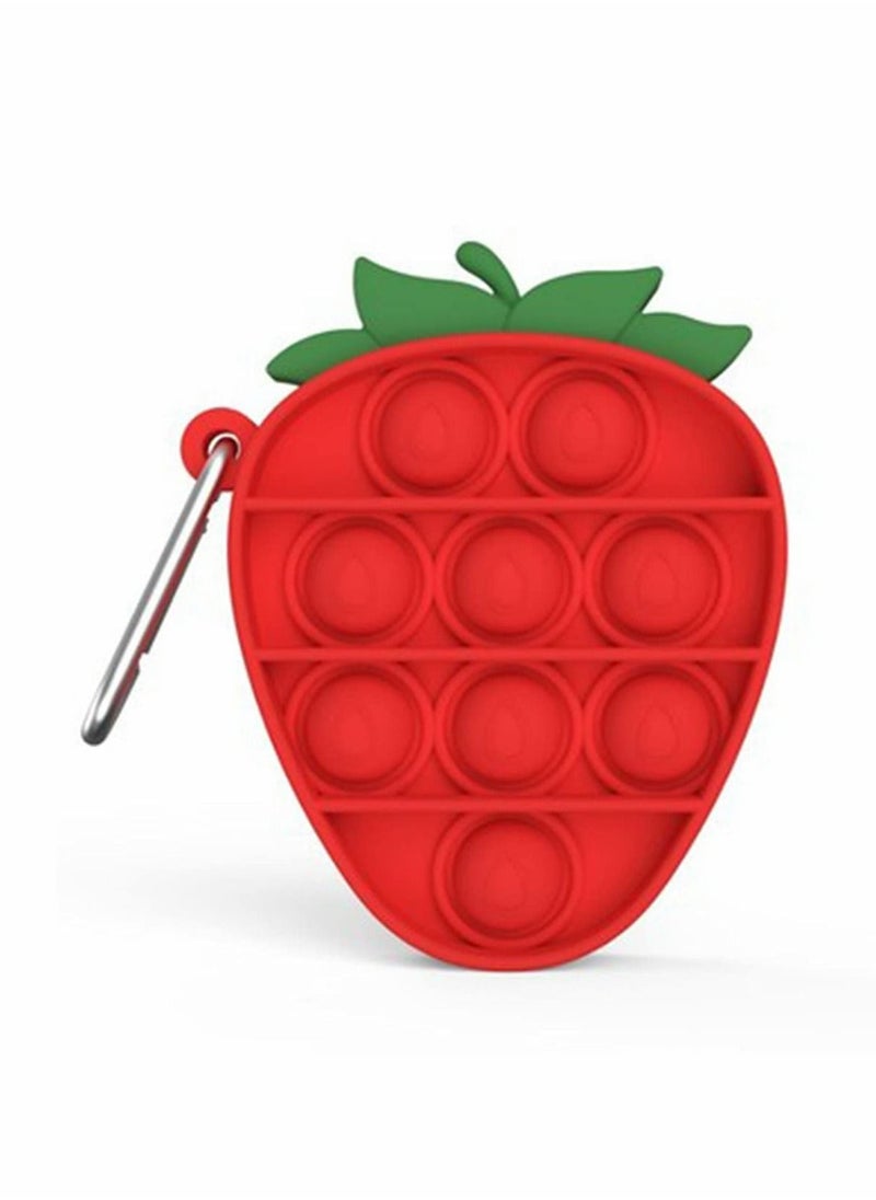 Y&D 6 Pcs Mini Pop Keychain, Bubble Silicone Sensory Fidget Toys Set, Push Simple Dimple Toy for Kids Adults  - Image 5
