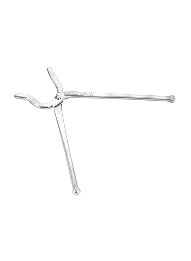 Royalford Stainless Steel Tong Silver - Image 2