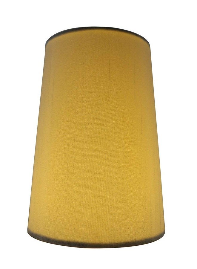 Meriville Set of 6 Off White Faux Silk Clip On Chandelier Lamp Shades, 4-inch by 5-inch by 5-inch - Image 5