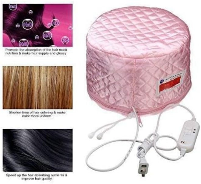QERINKLE Women's Hair Care Thermal Head Spa Cap - Image 3