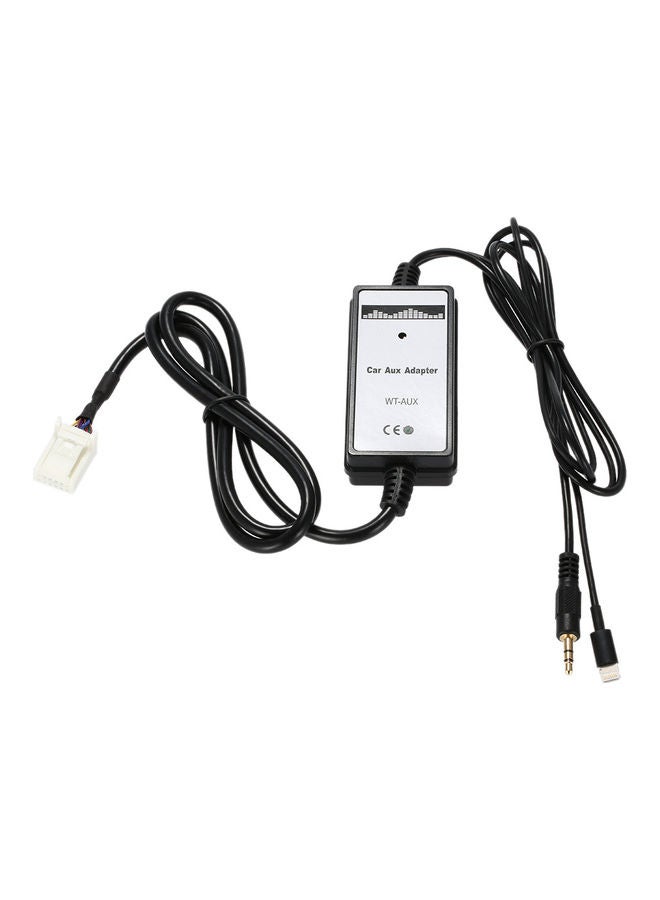 NIBEMINENT 3.5mm Aux Audio MP3 Interface Adapter For Toyota - Image 1