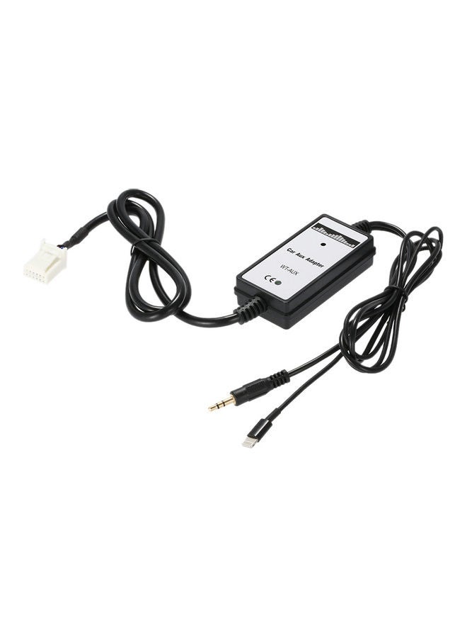 NIBEMINENT 3.5mm Aux Audio MP3 Interface Adapter For Toyota - Image 2