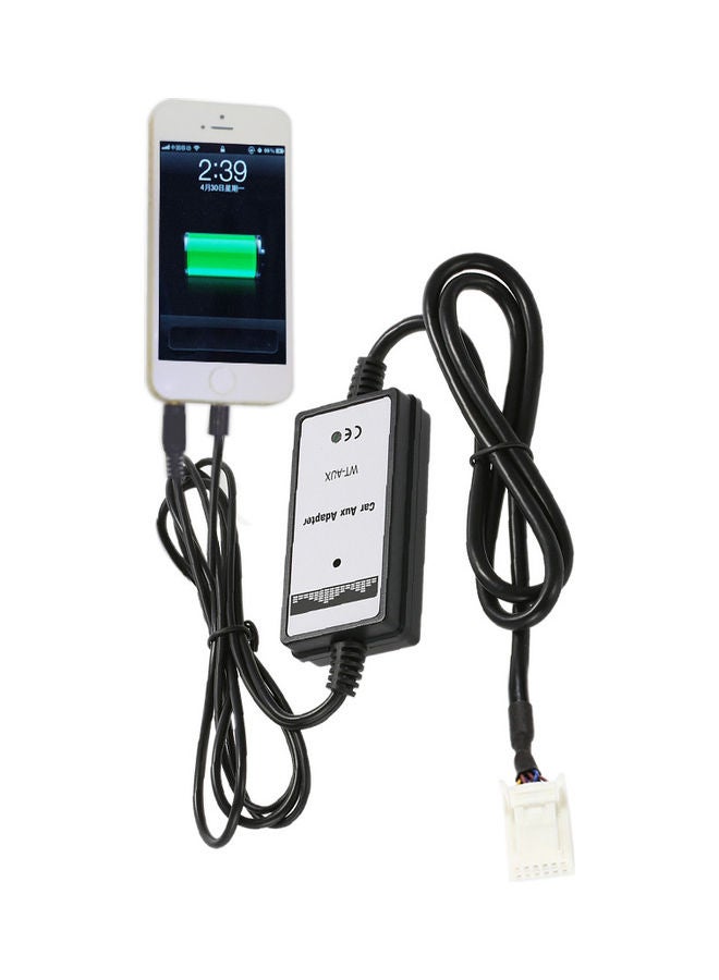 NIBEMINENT 3.5mm Aux Audio MP3 Interface Adapter For Toyota - Image 5