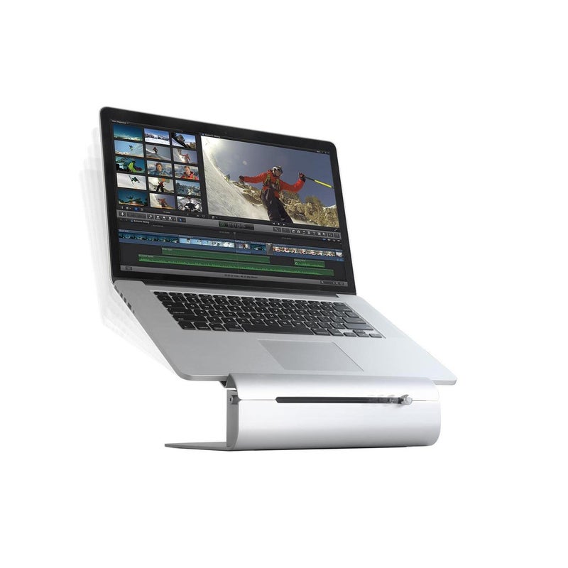 Rain Design iLevel2 Adjustable Height Laptop Stand (Patented) (Silver) - Image 4