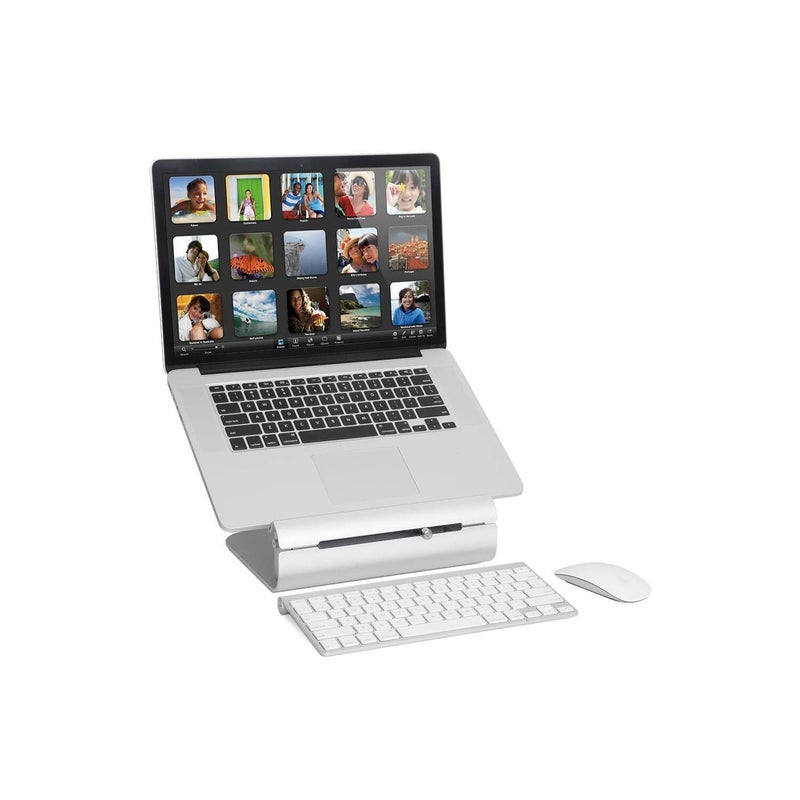 Rain Design iLevel2 Adjustable Height Laptop Stand (Patented) (Silver) - Image 2