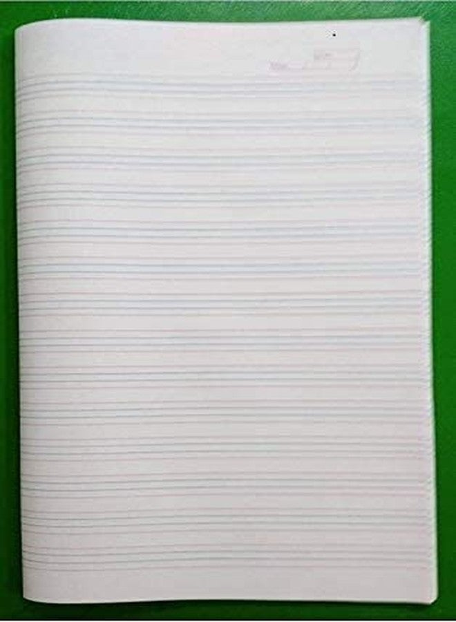 FIRST CLICK® English Exam Paper Answer Sheets | Exam Practice Sheet | 60 Sheets Without Fold / 120 Sheets With Fold (240 Pages) | Both Side Ruled | Ideal for Students & School Exams - Image 5
