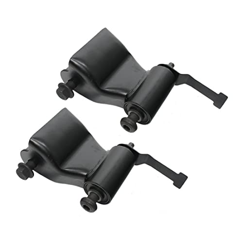BST BSSP Pair Rear Leaf Spring Shackle Bracket Kit Rearward Compatible with 200313 Dodge Ram 1500 2500 3500 Trucks 722035 - Image 1