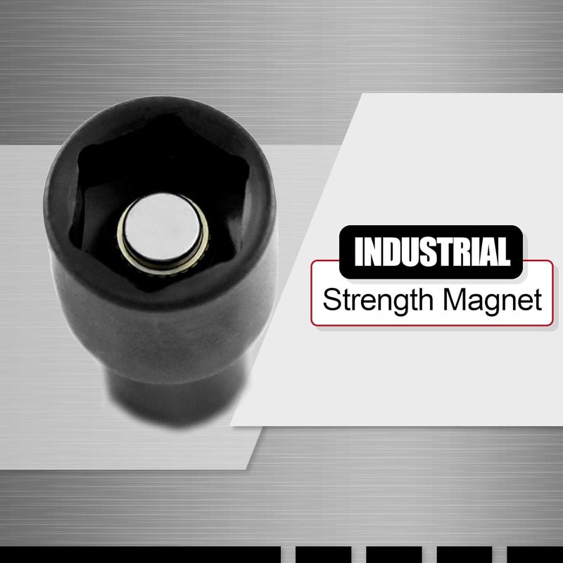 ARES 70656-9/16-Inch Magnetic Impact Nut Driver - Impact Grade Nut Setter with Industrial Strength Magnet - Image 2