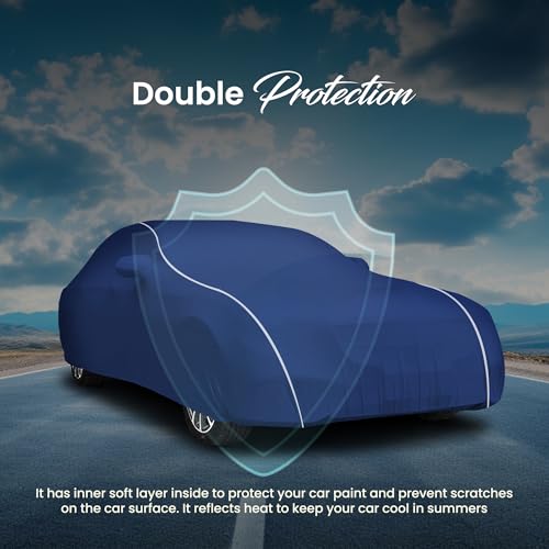 AutoGuys Car Cover Waterproof TF-2 for Honda Elevate [Year 2023 Onwards] - Elevate Car Cover Dust & UV Protection Elevate Car Body Cover with Mirror Pocket Soft Cotton Lining - Image 5