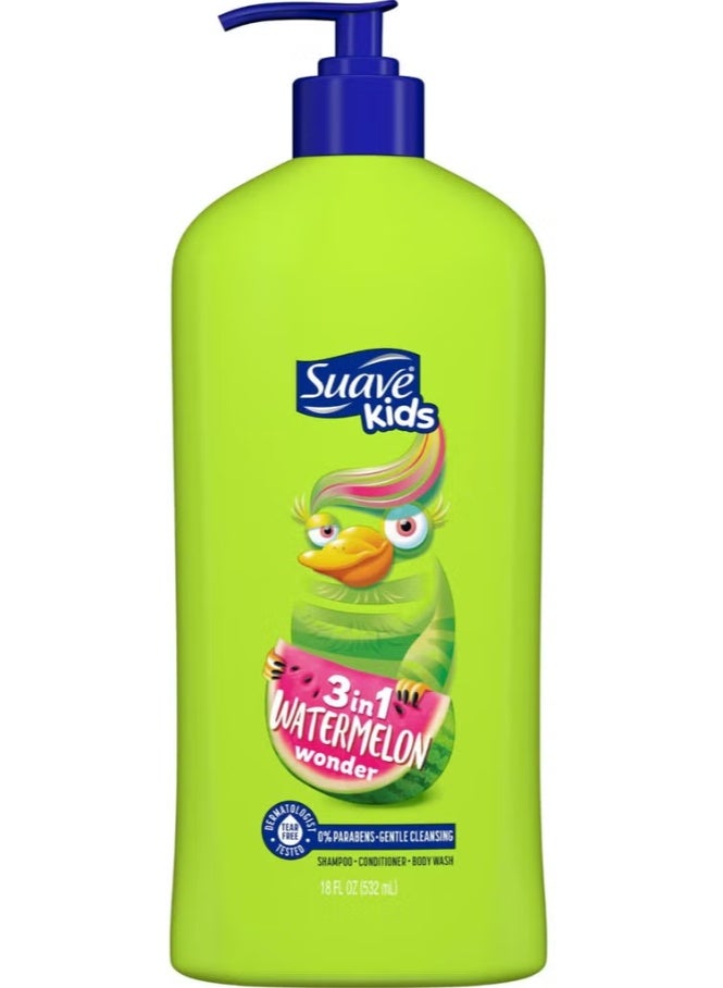 عصير البطيخ الرائع 3 في 1، 532 مل