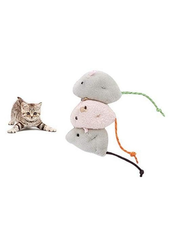 مجموعة ألعاب القطط Skitter Critters الرائعة للترفيه والتمارين الرياضية، تعزز متعة لعب قطتك مع الألعاب التي تحتوي على عشبة النعناع البري (عبوة من 3 قطع) - Image 1