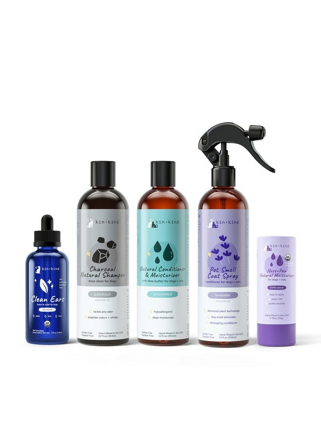 kin+kind Grooming Bundle - Chacoal - Image 1