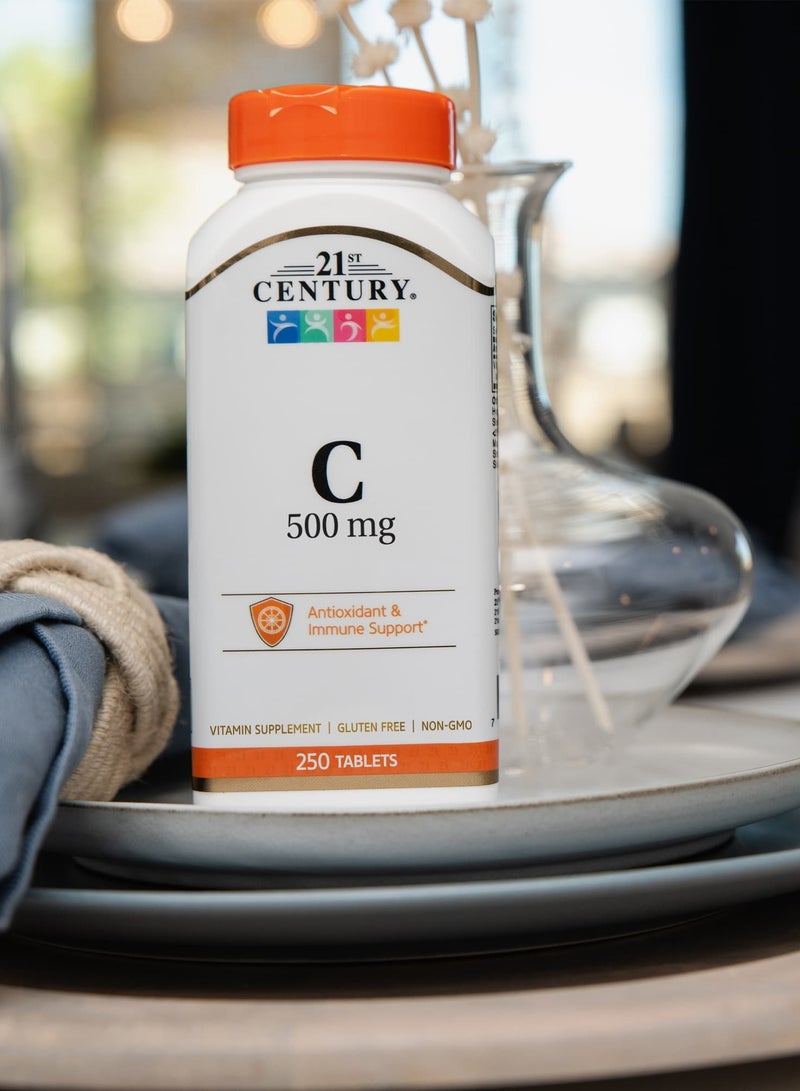 فيتامين C المضاد للأكسدة والداعم للمناعة 500 مجم 250 قرصًا ( أمريكي ) - Image 5
