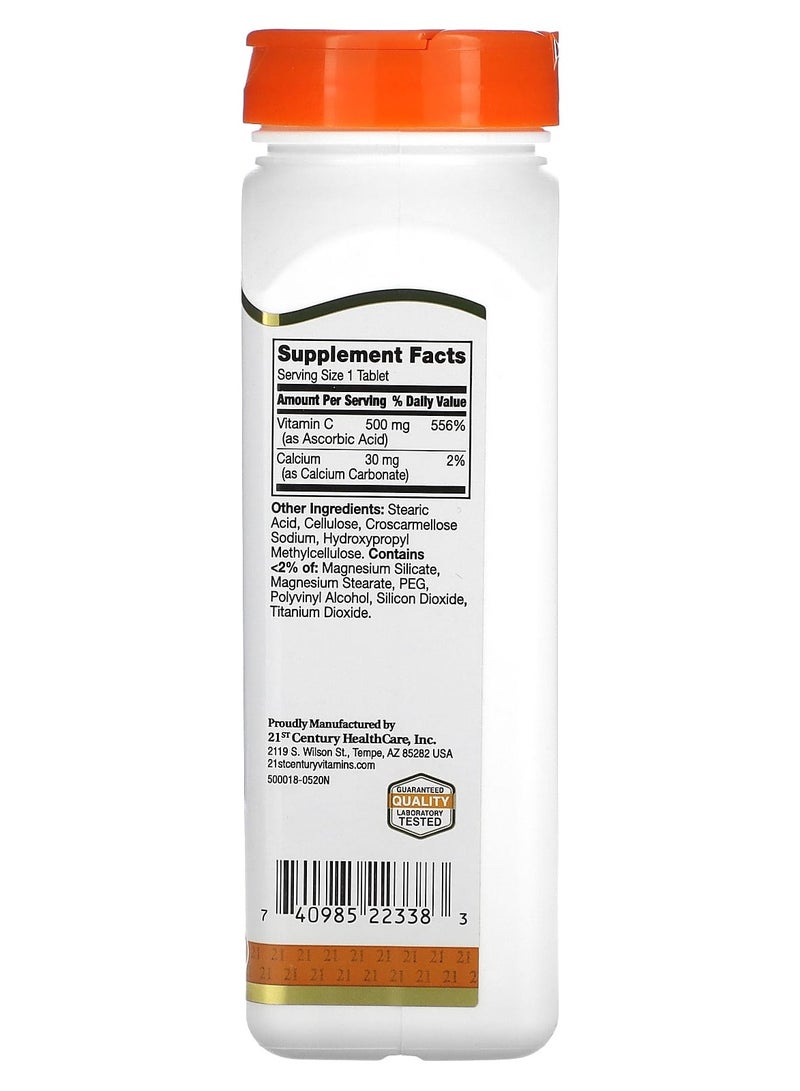 فيتامين C المضاد للأكسدة والداعم للمناعة 500 مجم 250 قرصًا ( أمريكي ) - Image 4