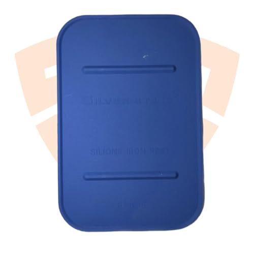 SSS Silicone Iron Rest Pads with Imported Silicone Rubber Coated, High Heat Resistant Iron Insulation Pad for All Kinds of Industrial Steam Irons - Image 1