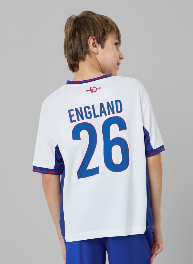 Styli Teen Boys FIFA Theme England Print Jersey T-Shirt - Image 3