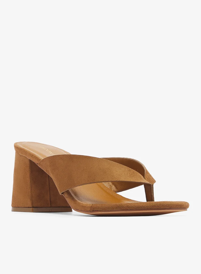London Rebel Elle Single Strap High-Heel Sandals
