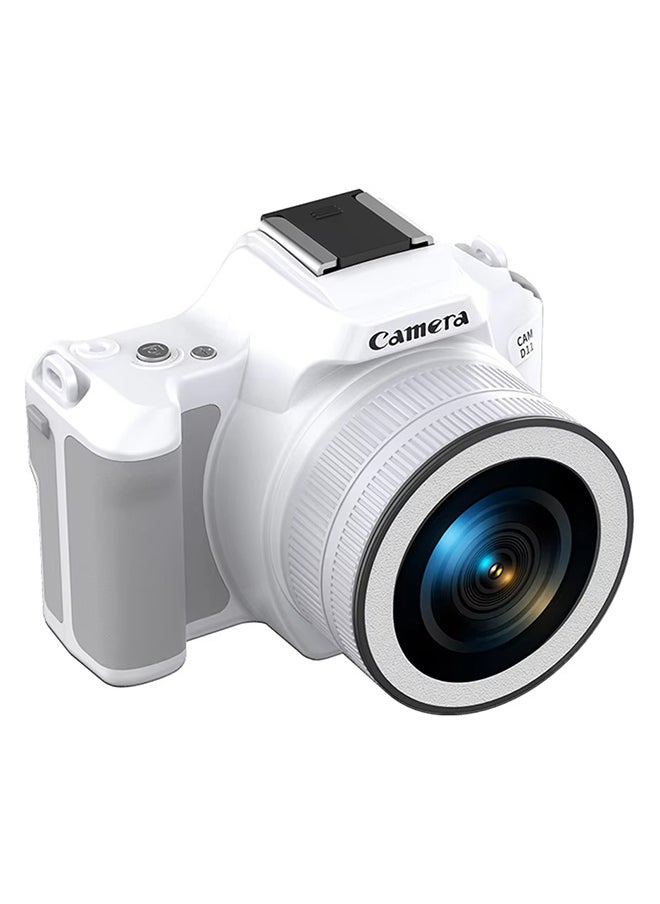Generic - D11 Rotating Lens Digital Camera Dual Camera Mini DSLR for Vlogging Selfie HD Portable Travel Photography, 48MP, 2inch IPS Screen, Auto Focus 16X Zoom with 128G Memory Card - Image 1