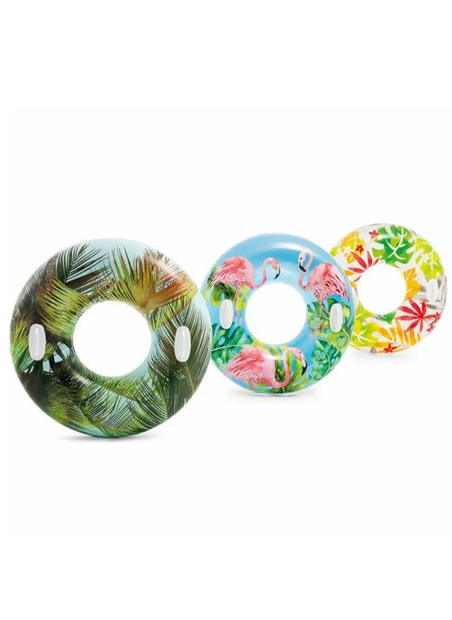 INTEX Inflatable Transparent Float with Handles - Assorted