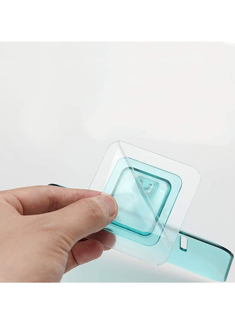 Oasisgalore 1PCS Plastic Rectangular Soap Saver，No drilling Soap Box Wall-mounted Soap Holder for Shower - Image 3