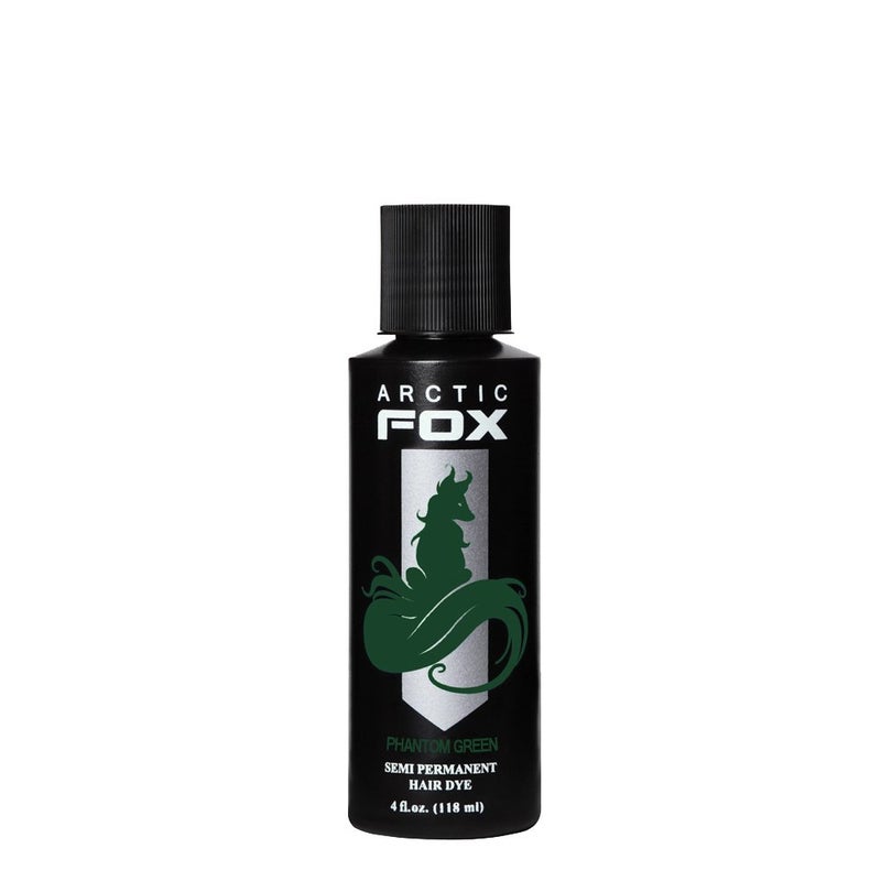 ARCTIC FOX Vegan and CrueltyFree SemiPermanent Hair Color Dye 4 Fl Oz PHANTOM GREEN