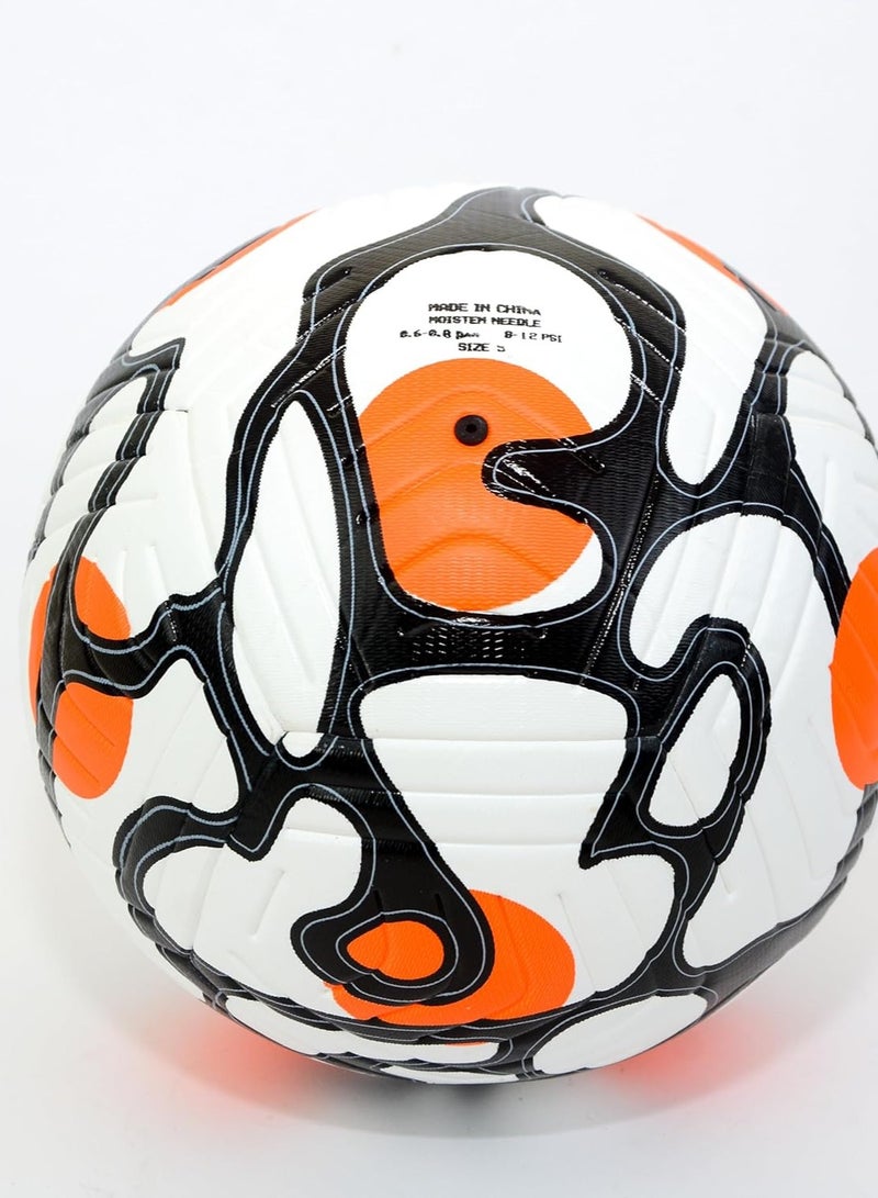 Generic Premier League Football Ball 2021-2022 (Size 5, White*Black * orange) 