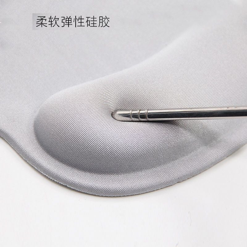 Silicone Wrist Rest Mouse Pad Keyboard Support Set For Men And Women, Mouse Wrist Pad, Wrist Support, Mechanical Keyboard Support Pad, Light Luxury - Image 3