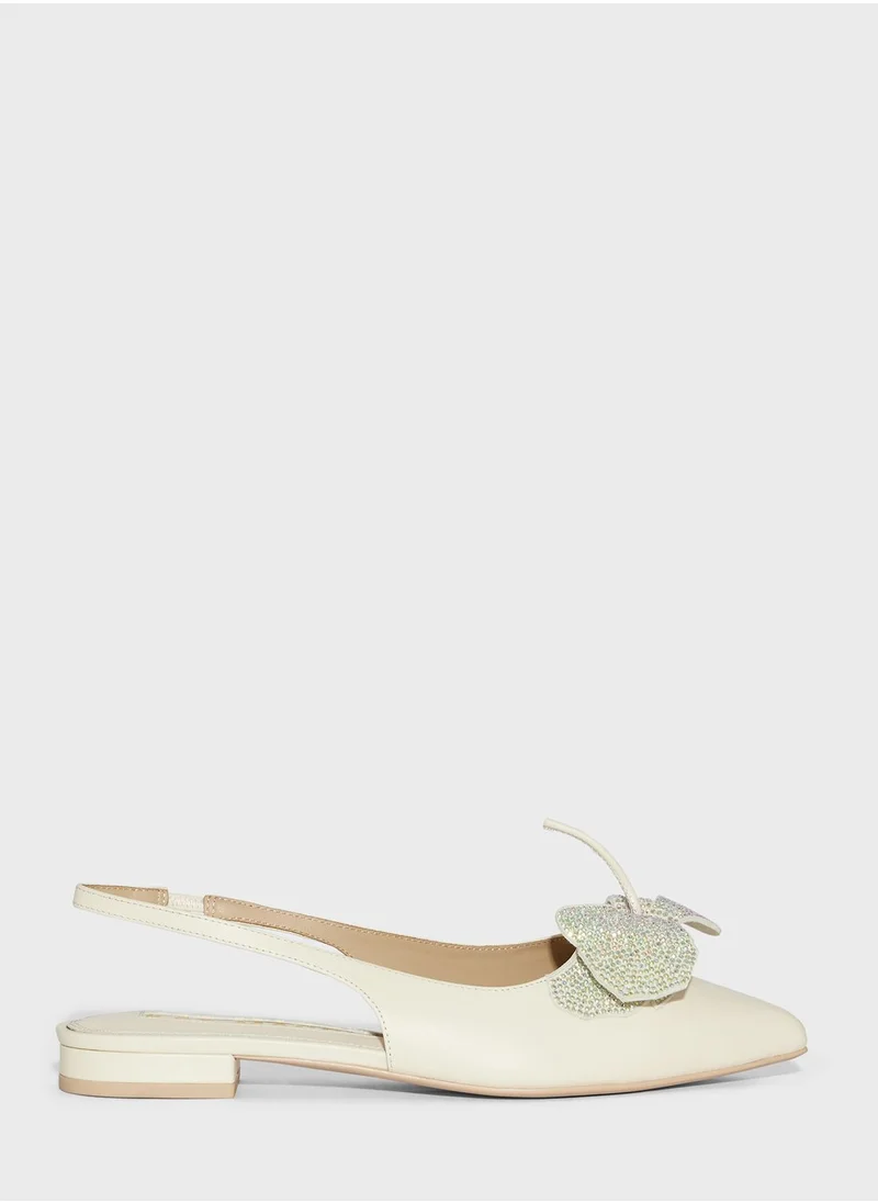 Kat Maconie Nelli Pointed Toe Flats