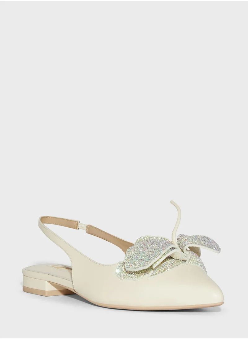 Kat Maconie Nelli Pointed Toe Flats