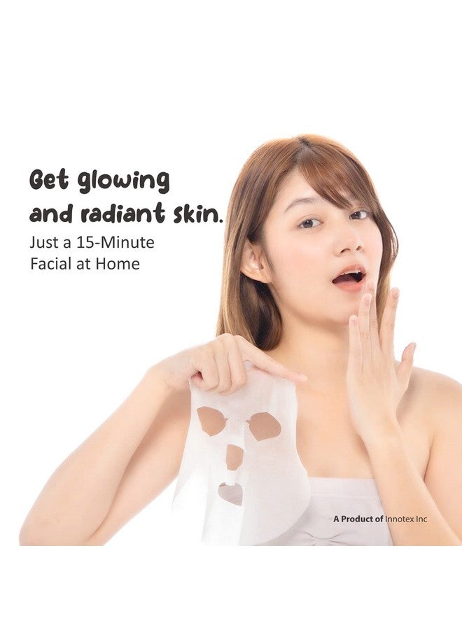 MasKing Beauty Cucumber, Vitamin-C, Pomegranate, Kiwi, Avocado & Litchi extract Facial sheet mask for glowing and hydrating, daily Skin care, combo pack of 6 - Image 3