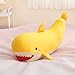 PEACH CAT Banana Shark Plush 21 Large Shark Stuffed Animal Soft Banana Plush Toys Gifts for Kids Yellow - Image 2