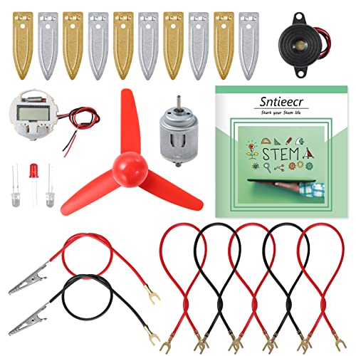 Sntieecr Fruit Battery Science Experiment Kit with Instruction Potato Science Educational Kit for School Sciences Project Kids DIY STEM Lab Experiments - Image 1