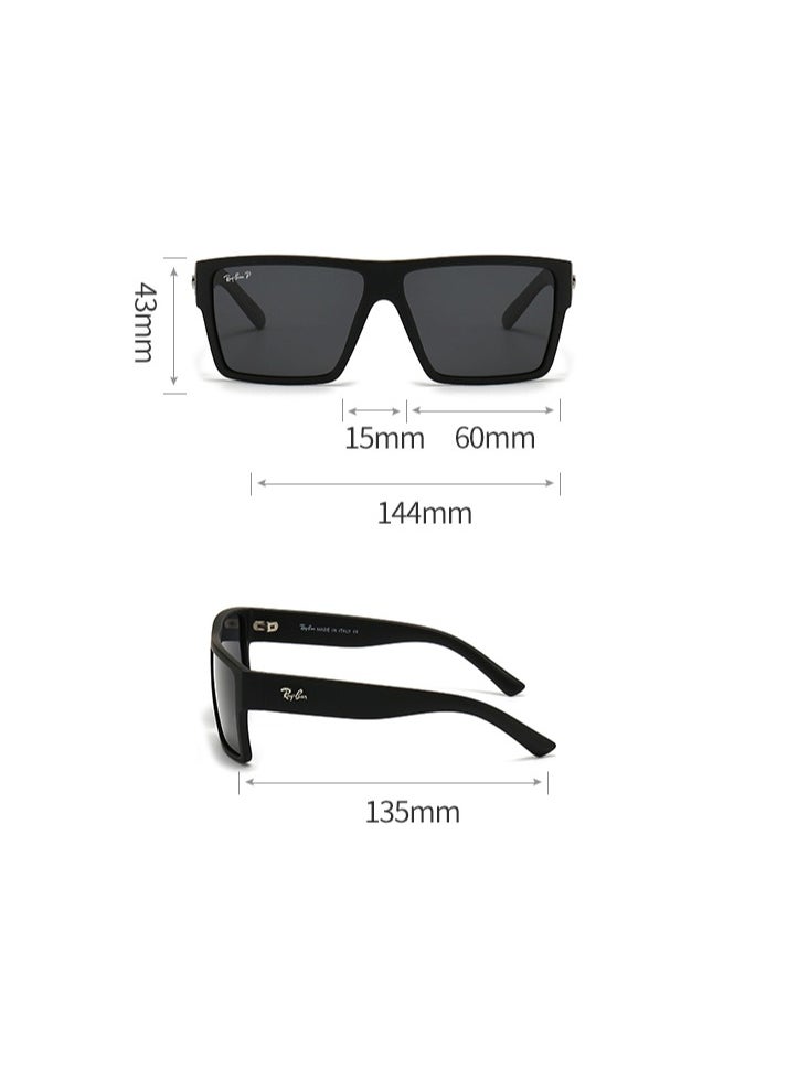 Ray-Ban Ray-Ban Men's Fashion Sunglasses Black Framed with UV Lenses  - Image 2