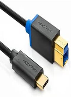 keendex Keendex KX 2537 USB 3.0 Printer Cable Compatible with Computer,Printer, External Hard Drive, 3 Meters- Black 