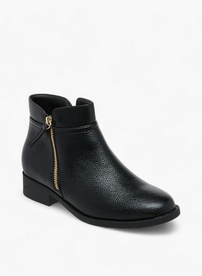 فلورا بيلا من شو إكسبرس جزمة كاحل صلبة بسحاب - Image 2