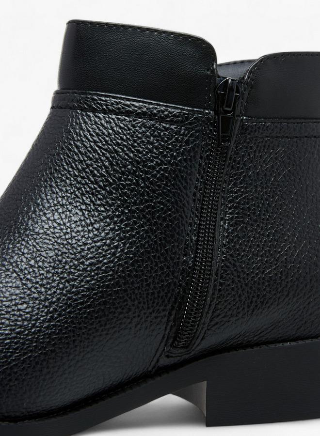 فلورا بيلا من شو إكسبرس جزمة كاحل صلبة بسحاب - Image 4