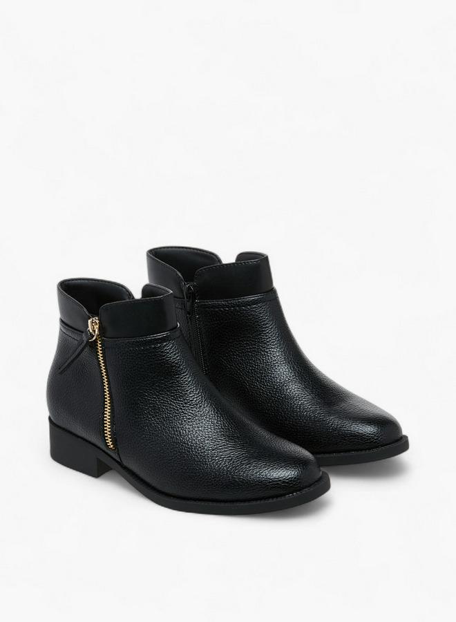 فلورا بيلا من شو إكسبرس جزمة كاحل صلبة بسحاب - Image 3