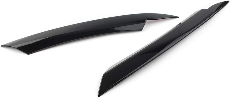 Vuzmode Glossy Black Headlight Eyelid Trim for VW Passat B7 - Image 4