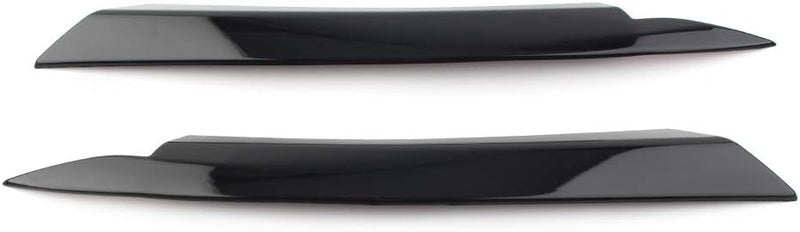 Vuzmode Glossy Black Headlight Eyelid Trim for VW Passat B7 - Image 3