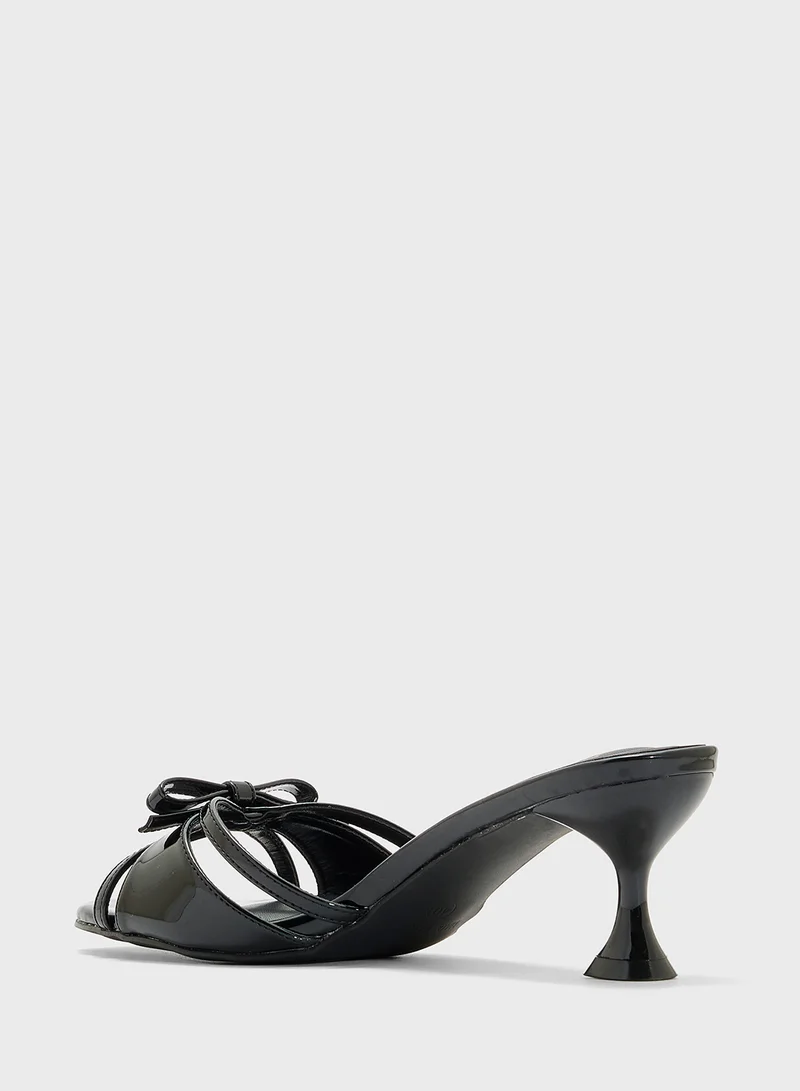 ELLA Heeled Sandal With Bow