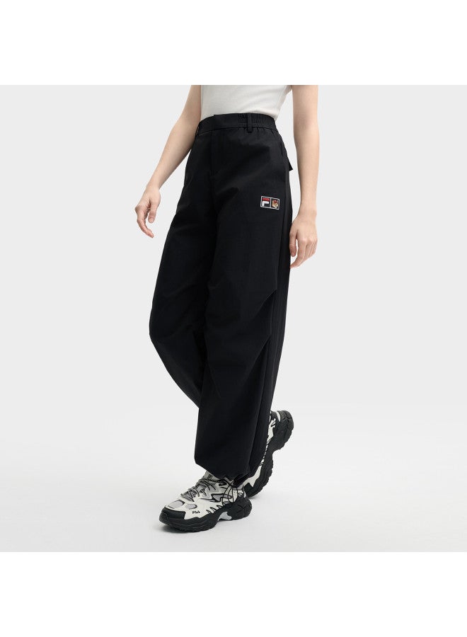 FILA Han So-Hee Same Style Women'S Anti-Uv Casual Pants Women'S Little Fox Wide-Leg Pants Daily Woven Trousers - Image 5