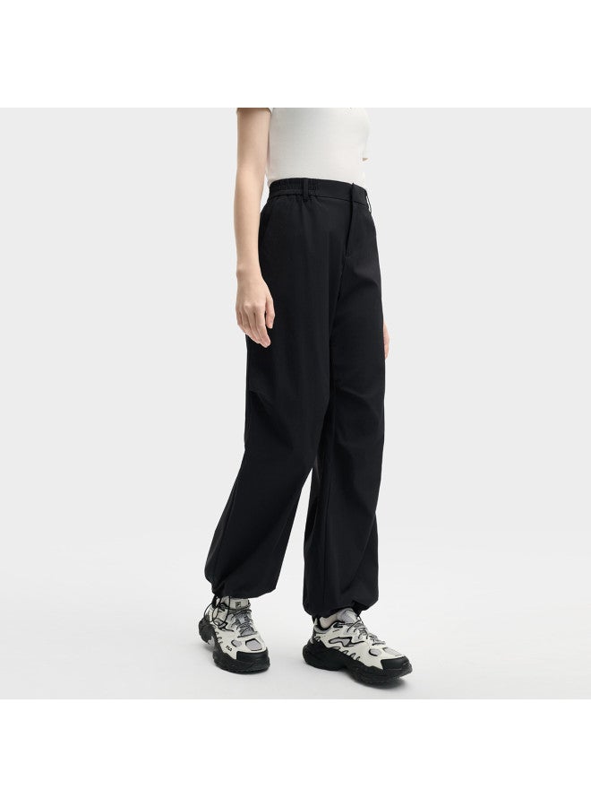 FILA Han So-Hee Same Style Women'S Anti-Uv Casual Pants Women'S Little Fox Wide-Leg Pants Daily Woven Trousers - Image 3