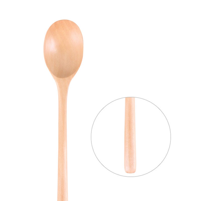 8 Pcs Spoons Handle Stirring Spoons Portable Eating Mixing Soup Spoons Table Spoons Home Kitchen Utensils (Primary Color) - Image 5