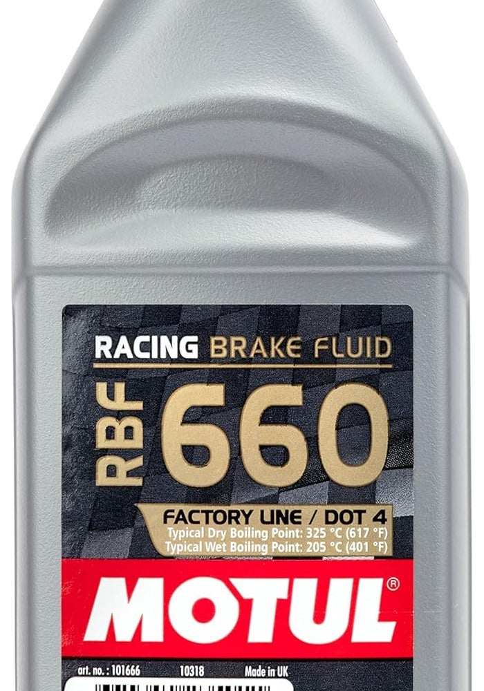 Motul RBF 660 Factory Line Dot-4 100% Synthetic Racing Brake Fluid - 500ml - Image 3