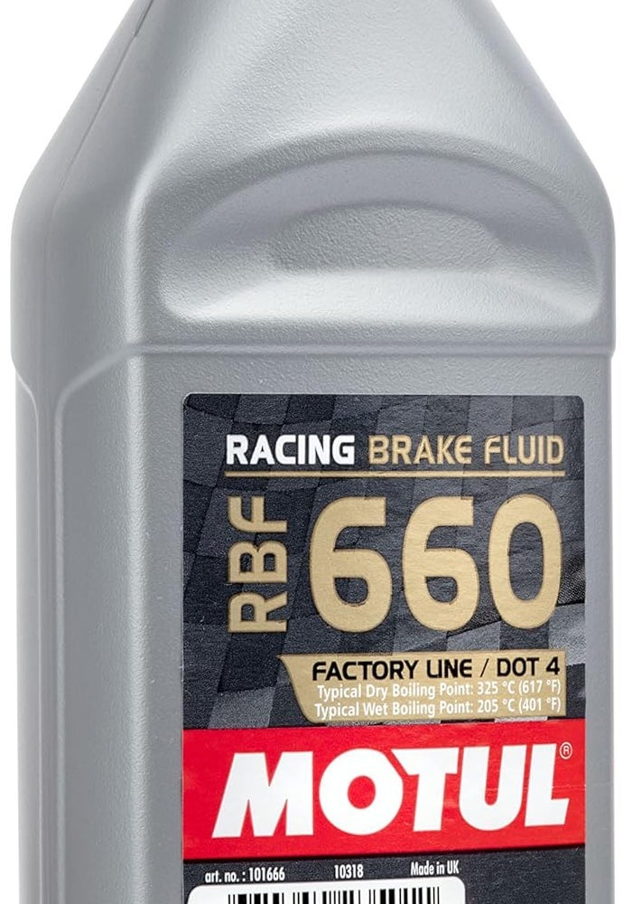 Motul RBF 660 Factory Line Dot-4 100% Synthetic Racing Brake Fluid - 500ml - Image 2