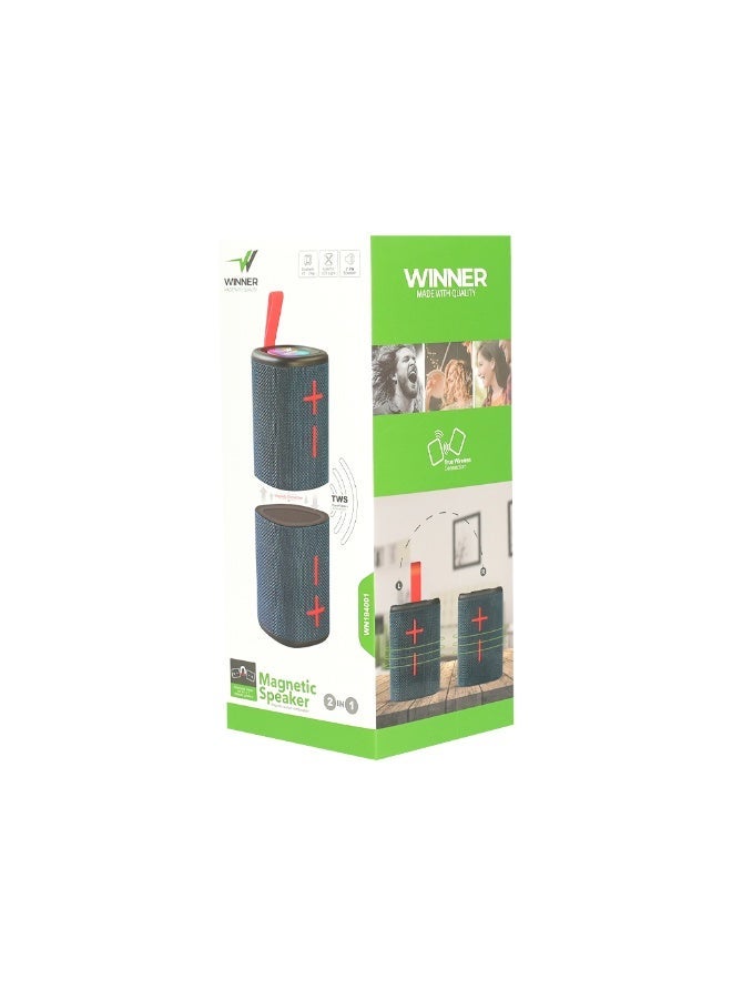 WINNER Dual magnet speaker – powerful bass and clear sound – waterproof, suitable for car and home use - Image 4