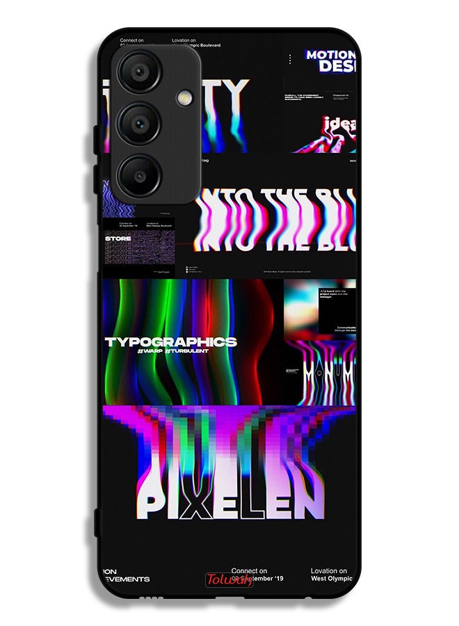 Tolwak Samsung Galaxy A15 4G Protective Case Cover Motion Design - Image 1