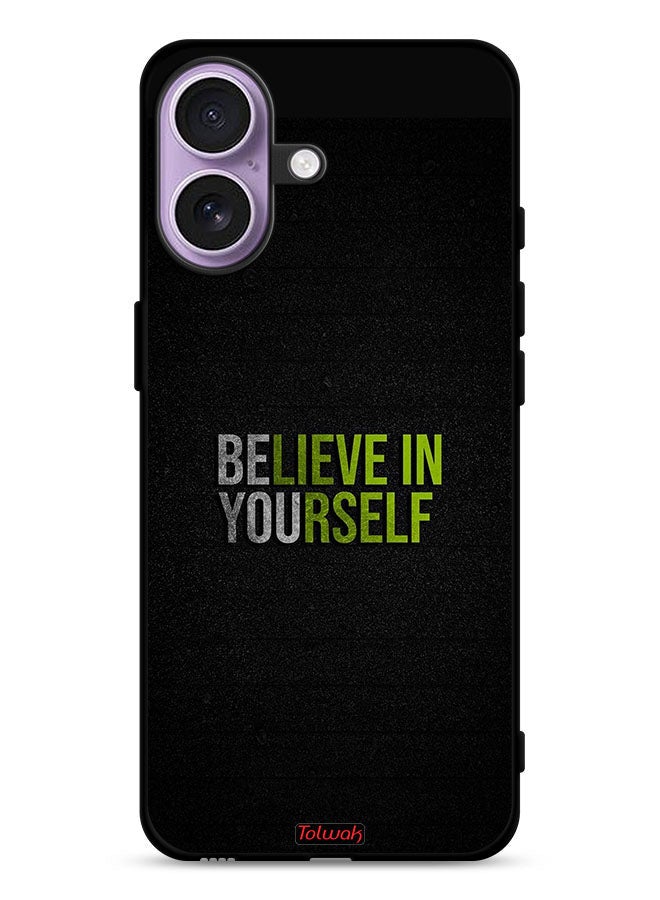Tolwak Apple iPhone 17 Protective Case Cover Believe In Yourself - Image 1