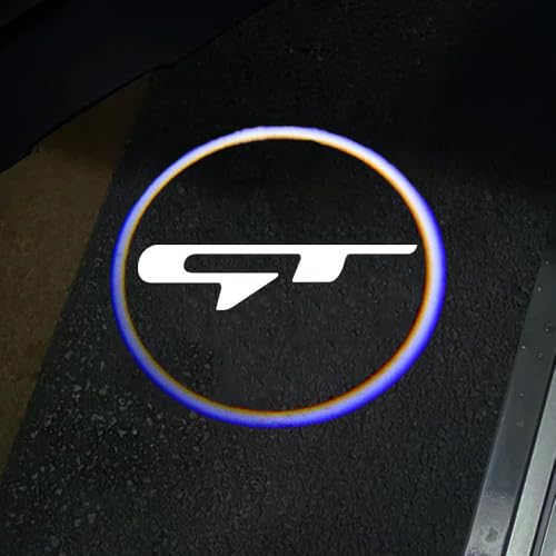 NOCLTY 2PCS Never Fade Door Lights LogoCourtesy LED Welcome Light Lamps Accessories fit for Forte Picanto Proceed Rio K5 Sportage Stinger Soul GT Line - Image 1